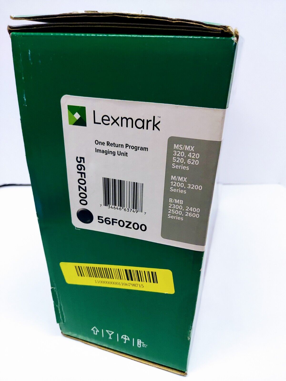 Lexmark Unison 56F0Z00 Return Program Imaging Unit - GENUINE OEM 60,000 Pages