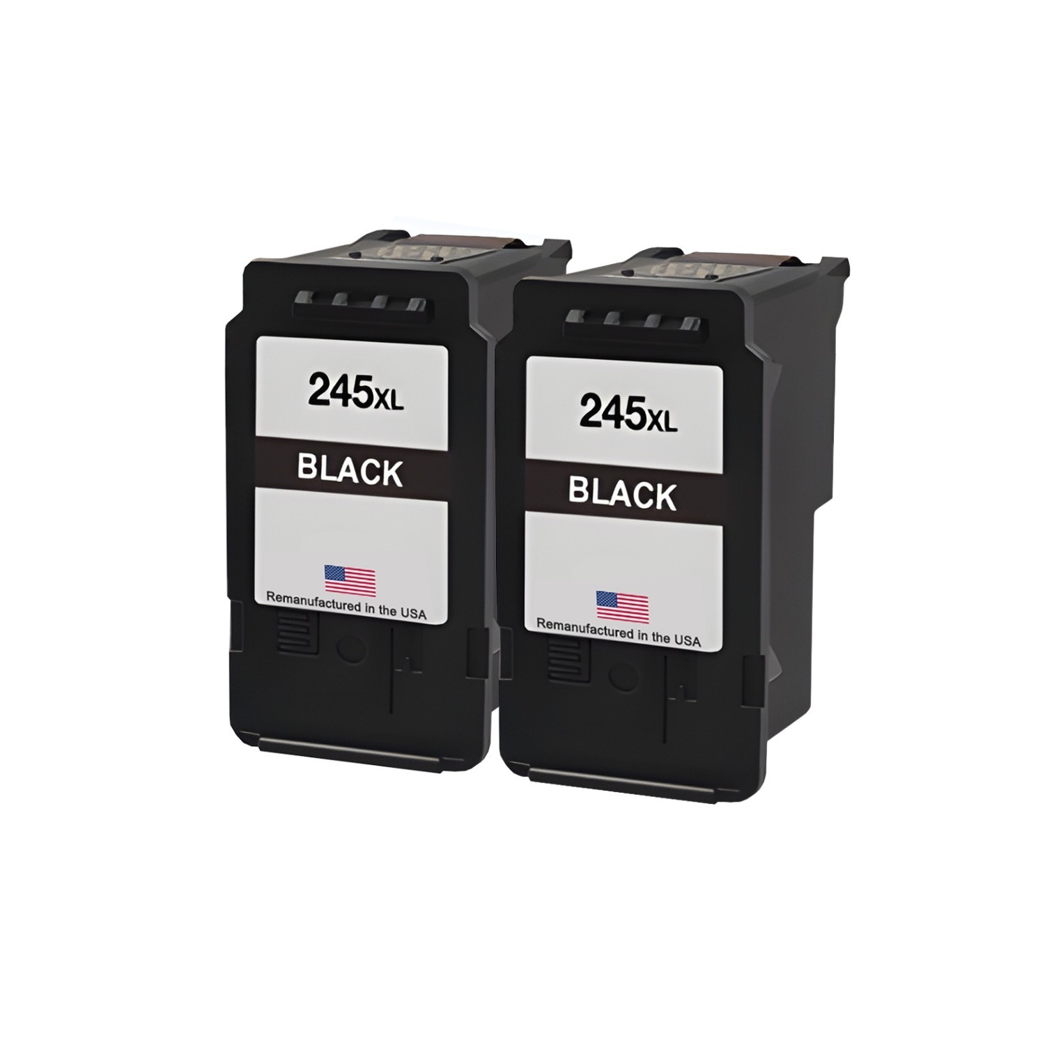 Replacement Ink Cartridge Set Compatible with Canon 245XL Twin Black –USA