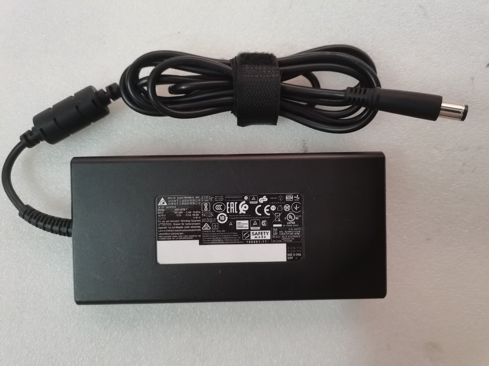 Delta 180W 19.5V 9.23A ADP-180TB F 7.4mm For AOC u32u1 monitor adapter Original
