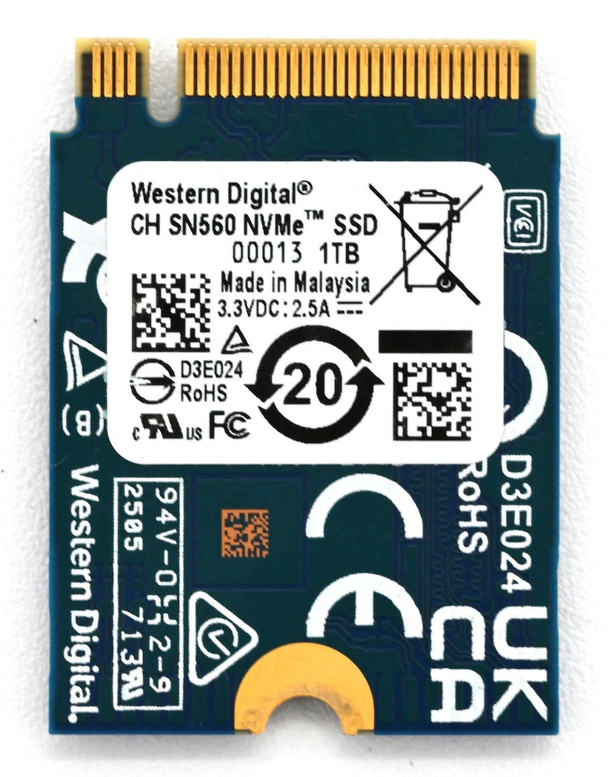 Open Box 1TB WD CH SN560 M.2 NVMe PCIe 2230 CH SSD ROG Ally Steam Deck Legion Go