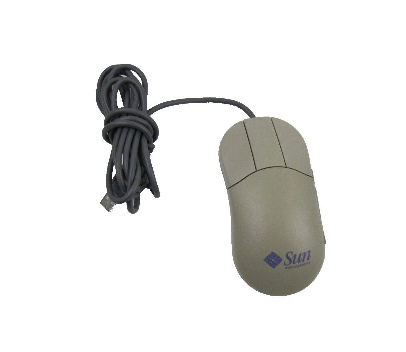 SUN Microsystems USB Trackball Mouse Wired Corded Vintage Genuine 3 BUTTON