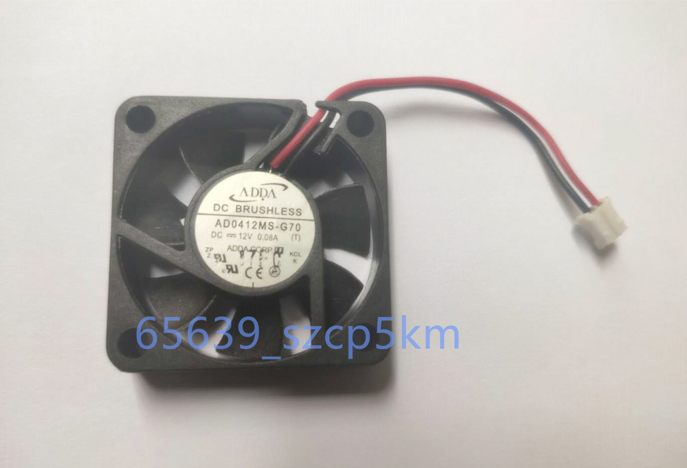 ADDA AD0412MS-G70 DC 12V 0.08A 2Pin 40x40x10mm Case Cooling Fan