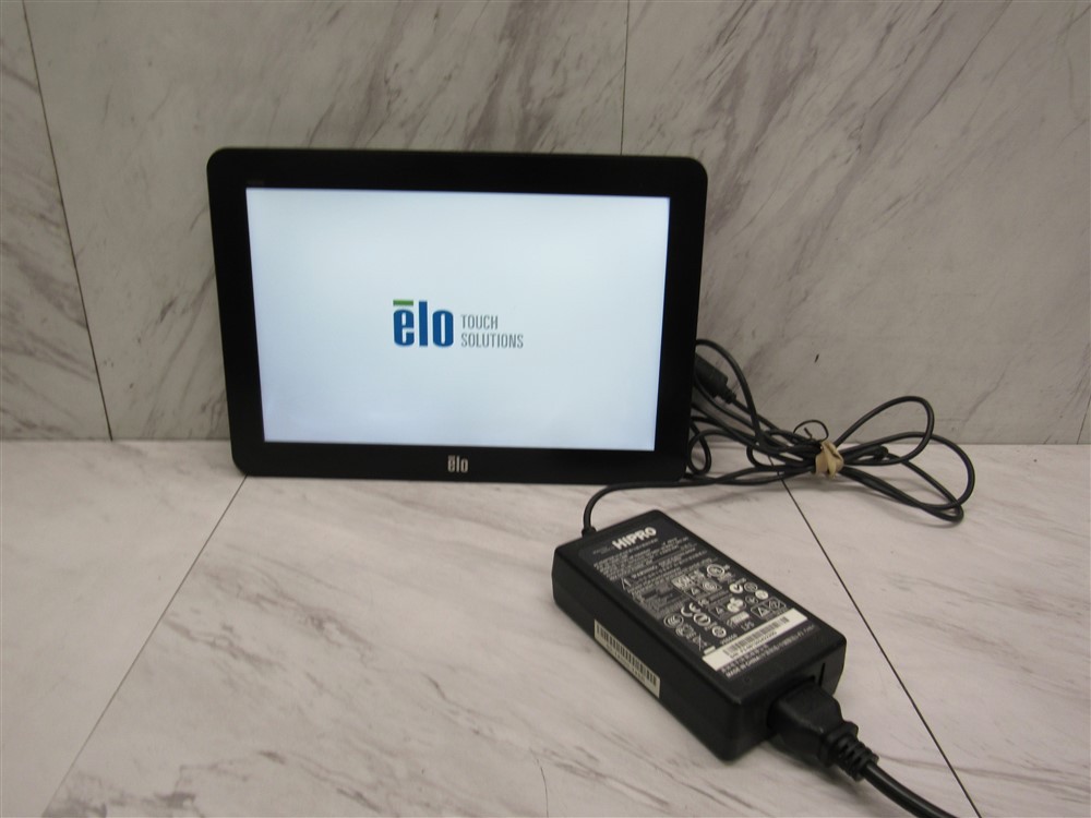 Elo ET1002L-2UWA-1-G 10.1" Touch Screen Monitor w/ Power Adapter TESTED