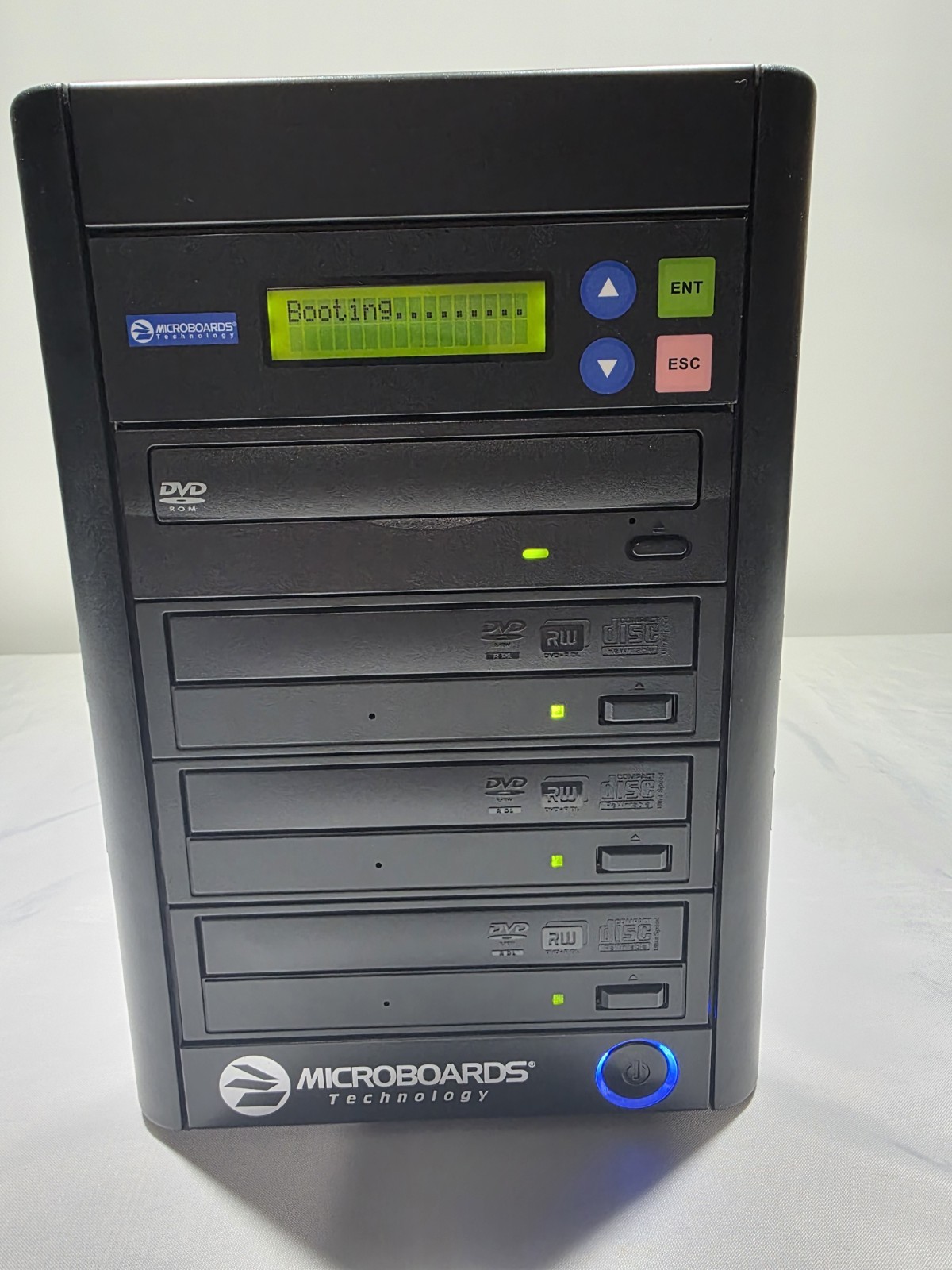 Microboards Technology QD-DVD-123 DVD Duplicator 1:3 Burner Disc Copier