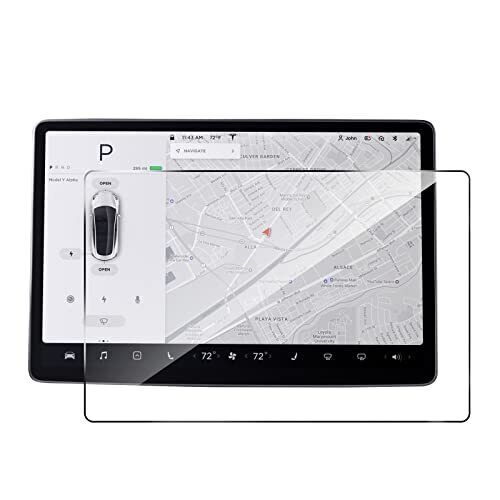 For Tesla New Model Y (2026-2025) & Model 3 (2026~2024) Glass Screen Protector