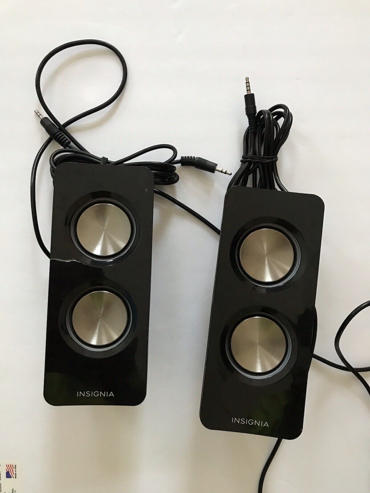 Insignia Color-Changing 2.1 Computer Speakers with Bluetooth Black NS-5004BT