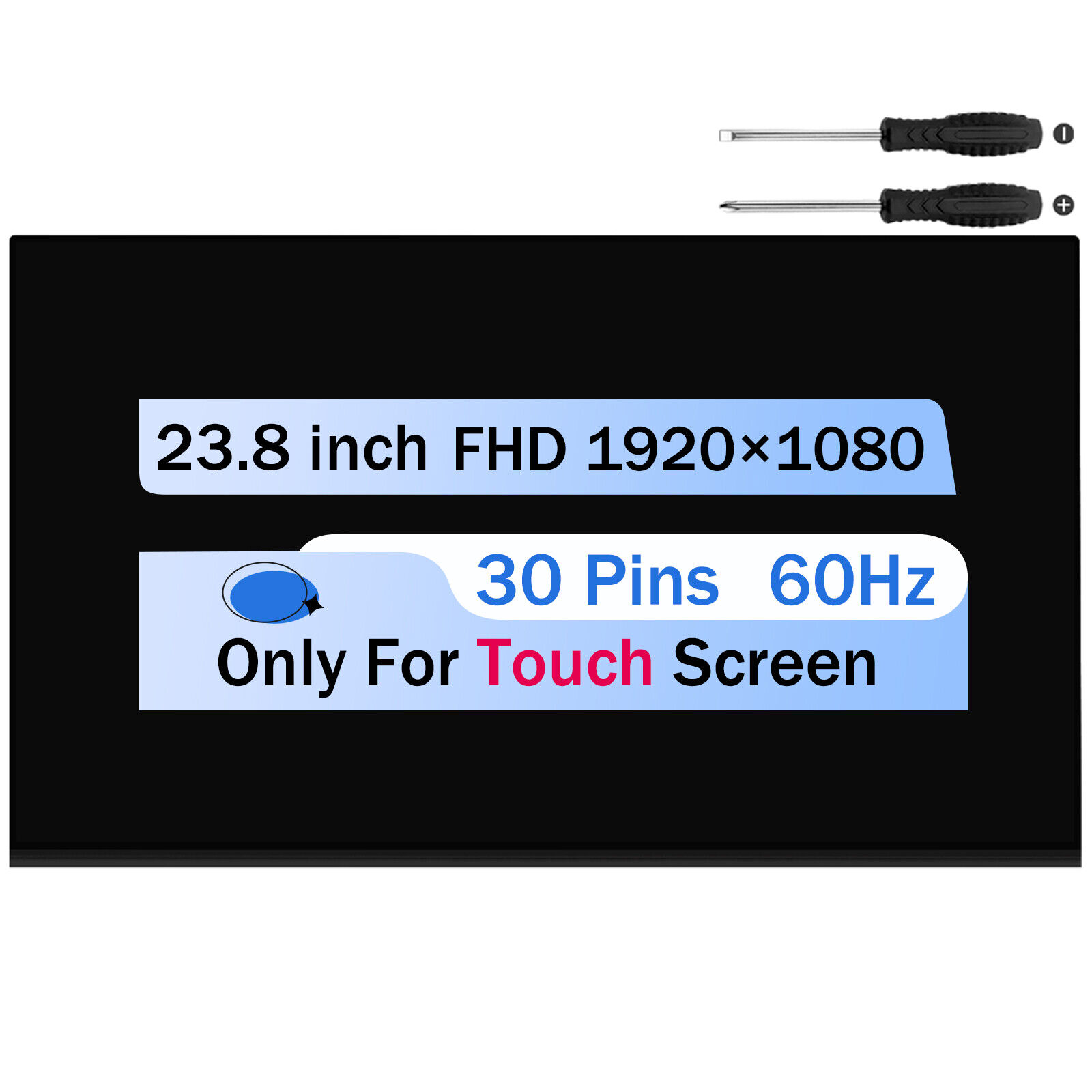 For HP All-in-One 24-F 24-F0046 LED LCD Touch Screen Replacement Panel 23.8\