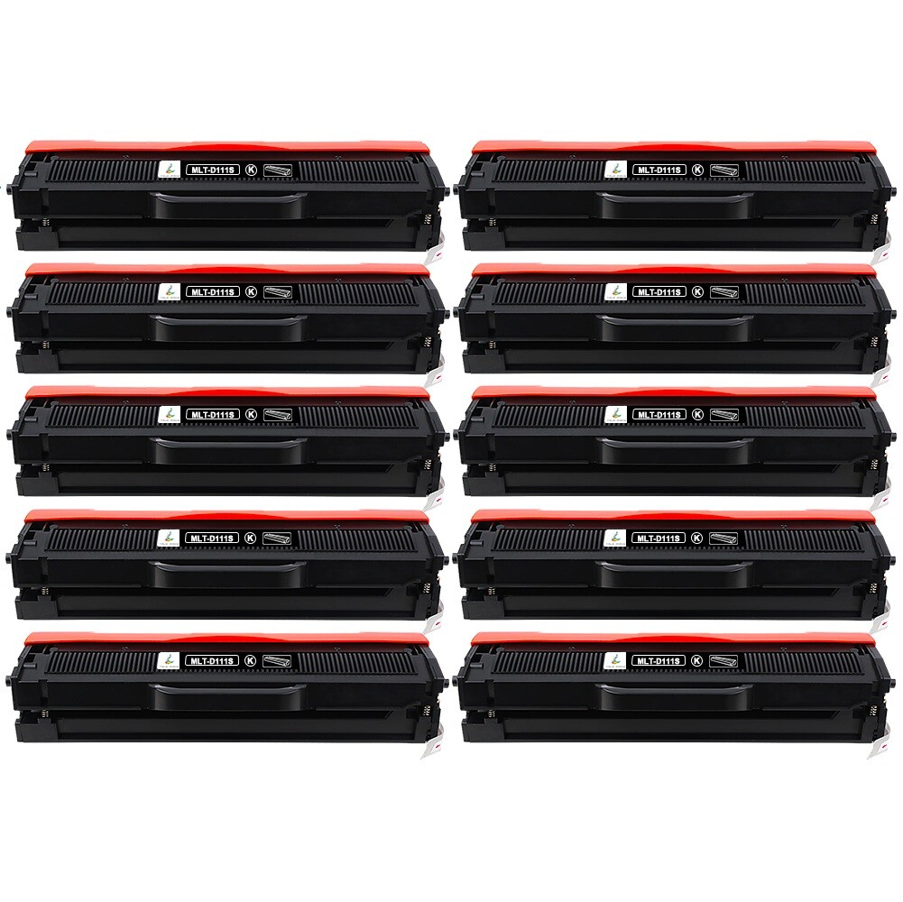 10-Pk/Pack MLT-D111S Toner Cartridge for Samsung Xpress M2070F M2020W M2071W