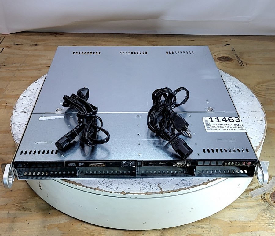 SUPERMICRO superserver 6015v-m3/mt Server 3.5x4 Intel XEON 5160 4GB SEE NOTES