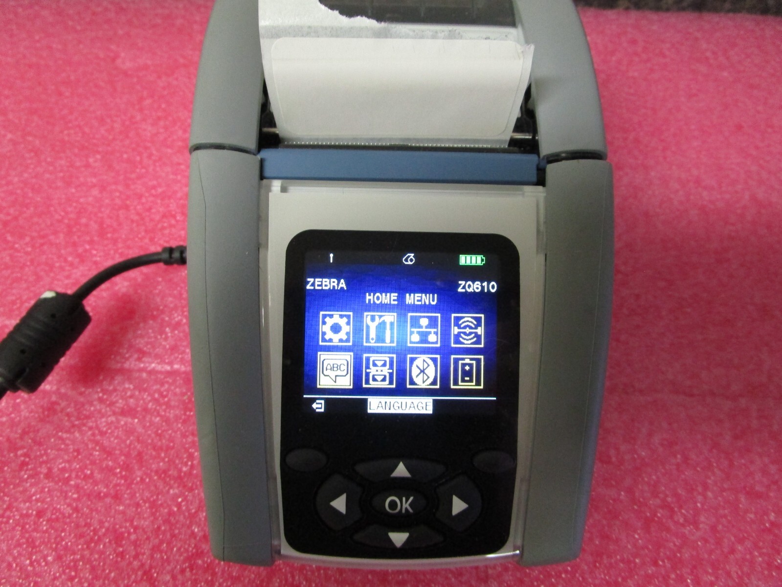 Zebra ZQ610 Mobile Barcode Label Thermal Printer Bluetooth USB