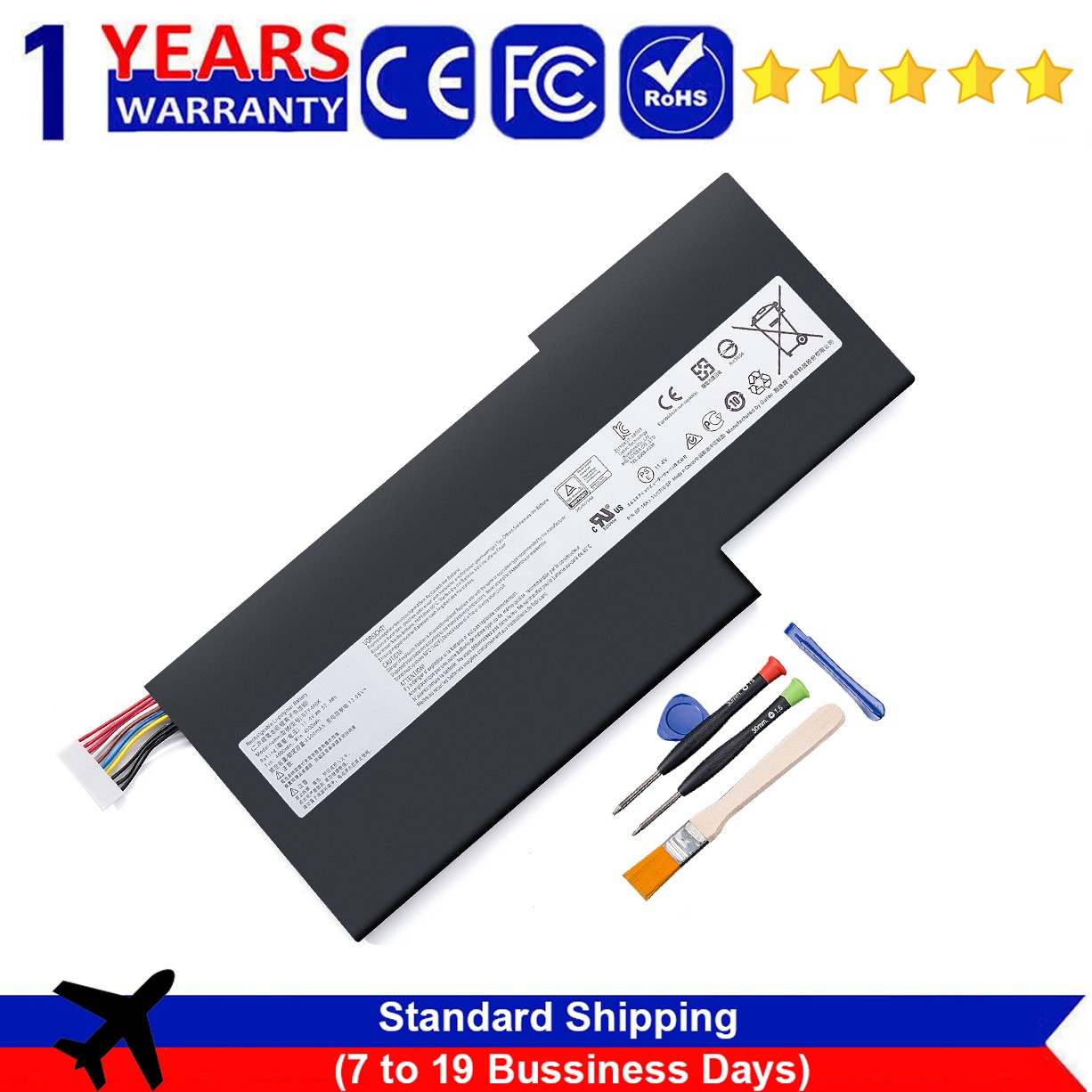 BTY-M6K Battery For MSI GF63 Thin 8RB 8RC 8RD 9SC 9SCXR 10SCSR 10SCXR 11.4V