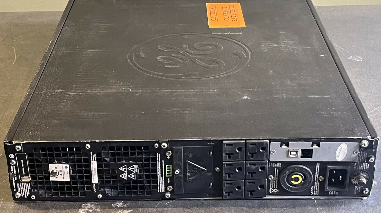 GENERAL ELECTRIC VH2000 UL BACKUP UPS SYSTEM
