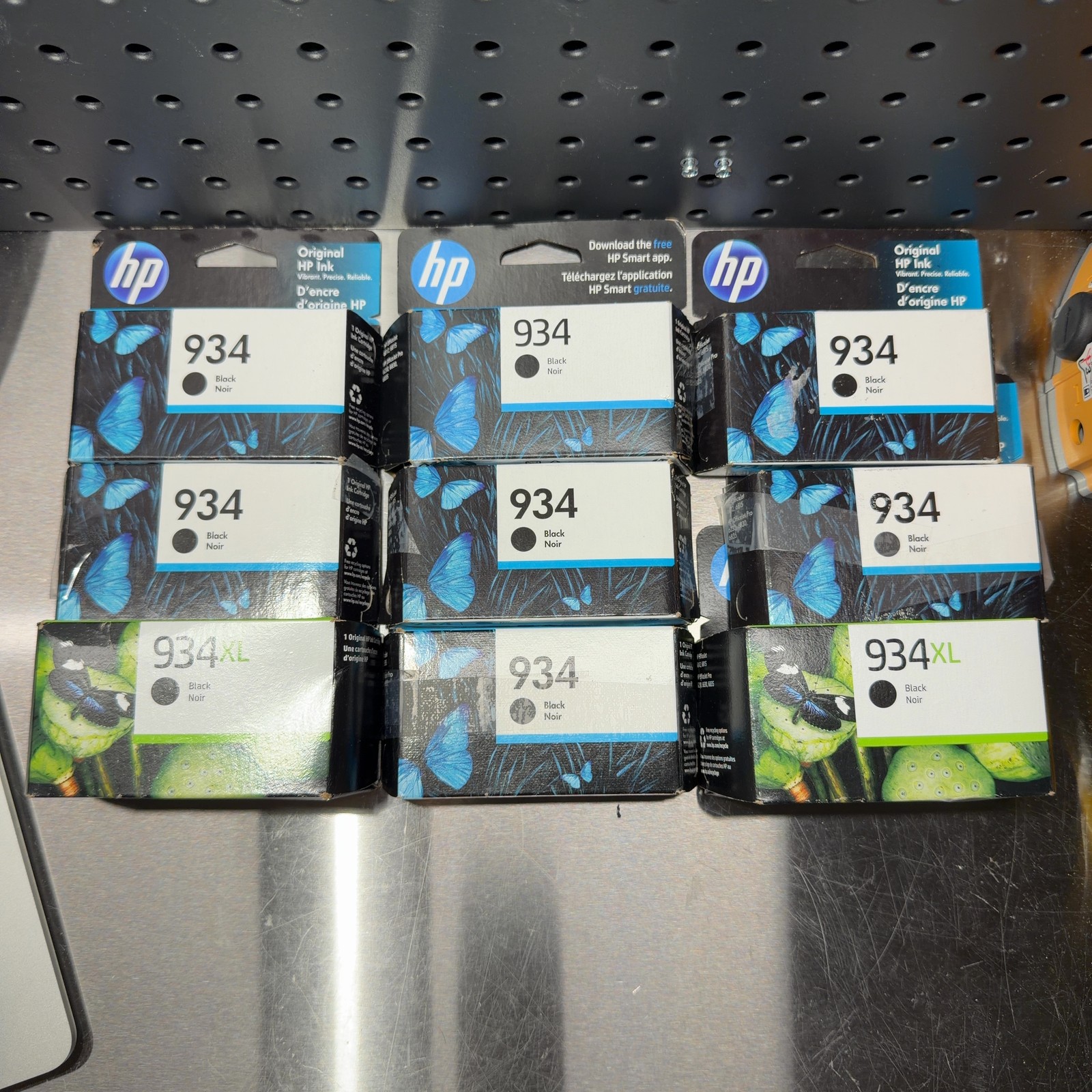 QTY 9 HP 934 Black Ink Cartridges combo for HP OfficeJet Pro 6230 6830 C2P23AN