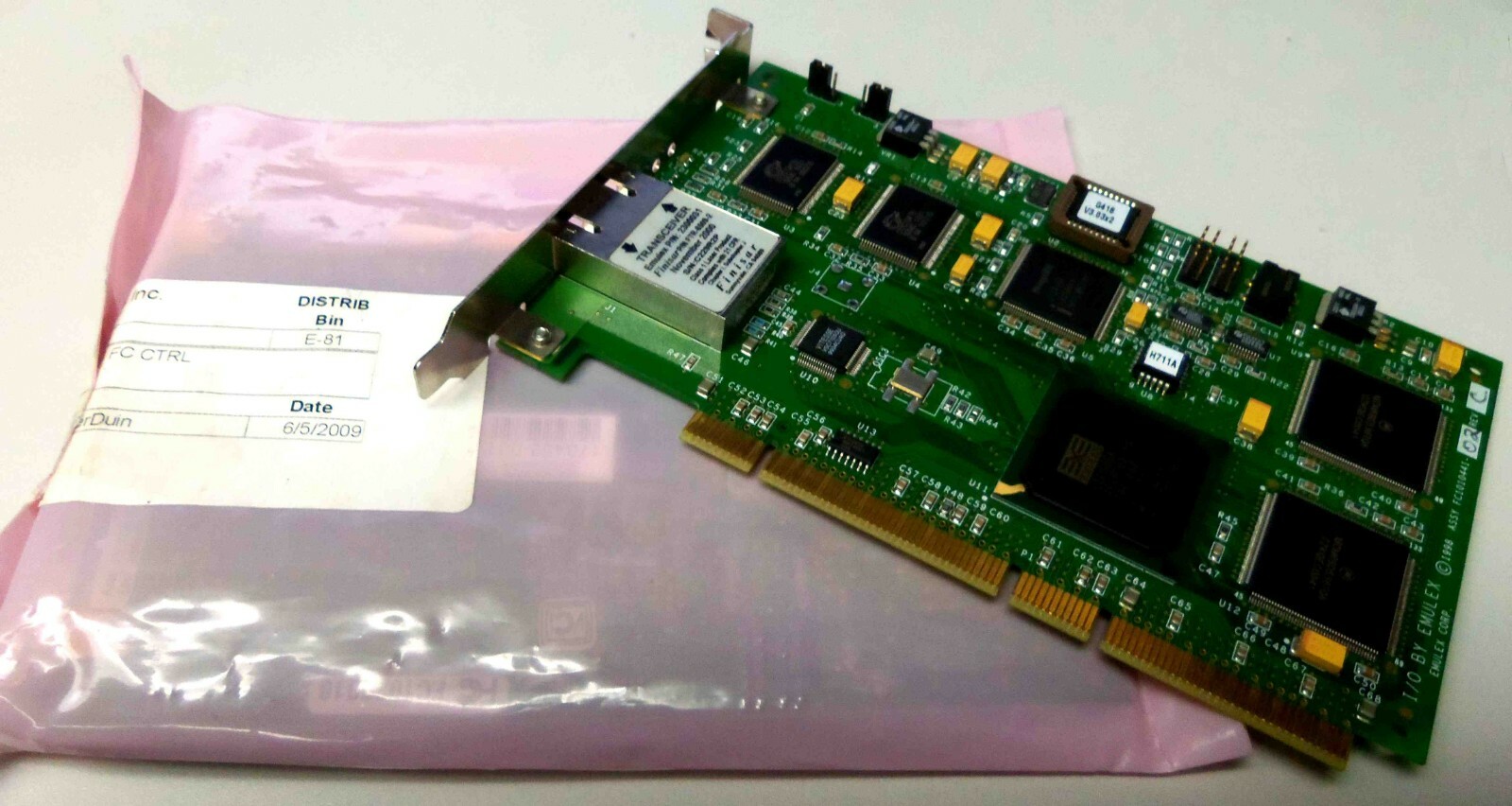 EMULEX DEC DIGITAL DS-KGPSA-CX PCI FIBRE CHANNEL ADAPTER COMPAQ 173483-001