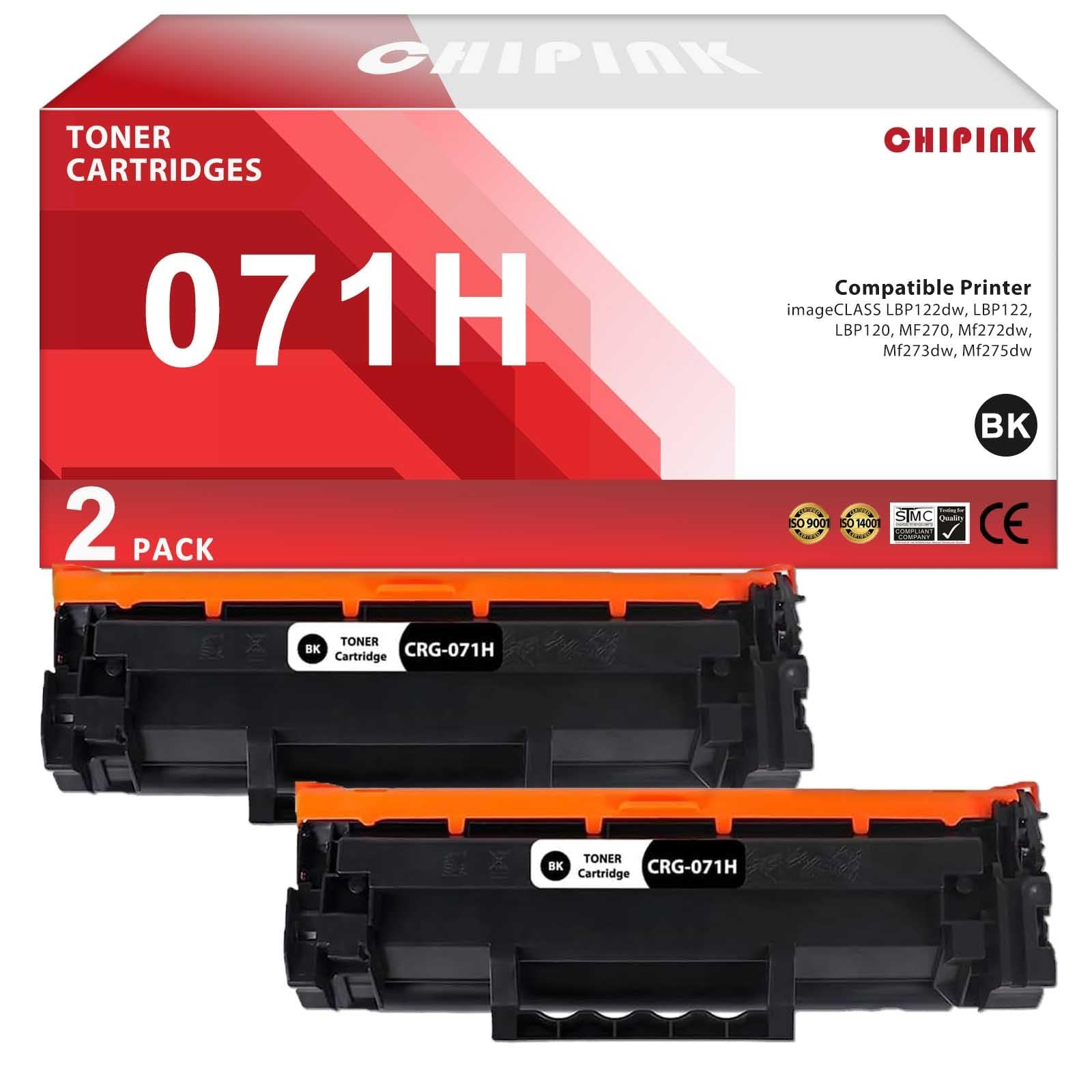 071H 071 H Toner Cartridge for 071 High Capacity Toner CRG071H 5646C001 for I...