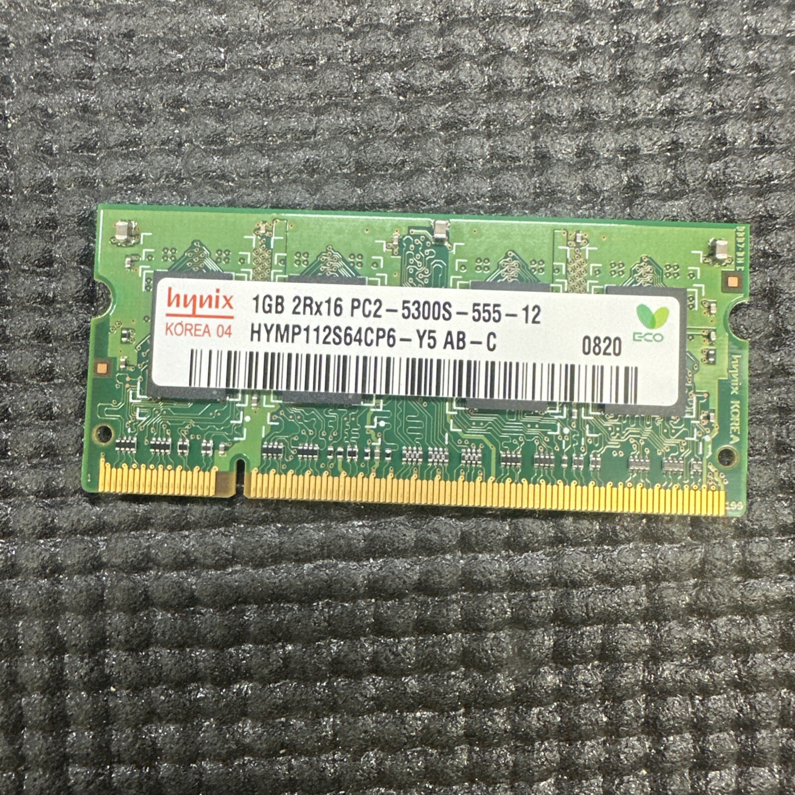 Dell Hynix PC2-5300 (PC2) 1 GB MHz PC2-5300 SDRAM Memory (PC2-5300s -555-12