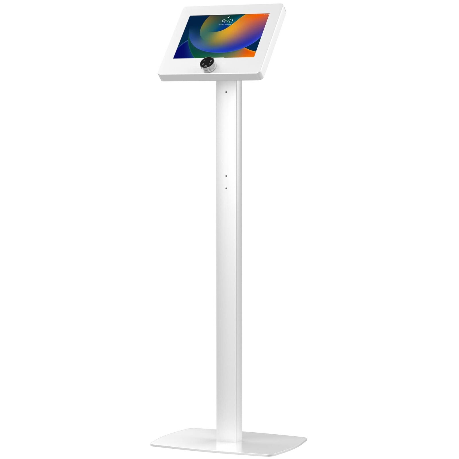 Thin Floor Stand - CTA Tall Standing 360 Degree Kiosk Display Tablet Holder