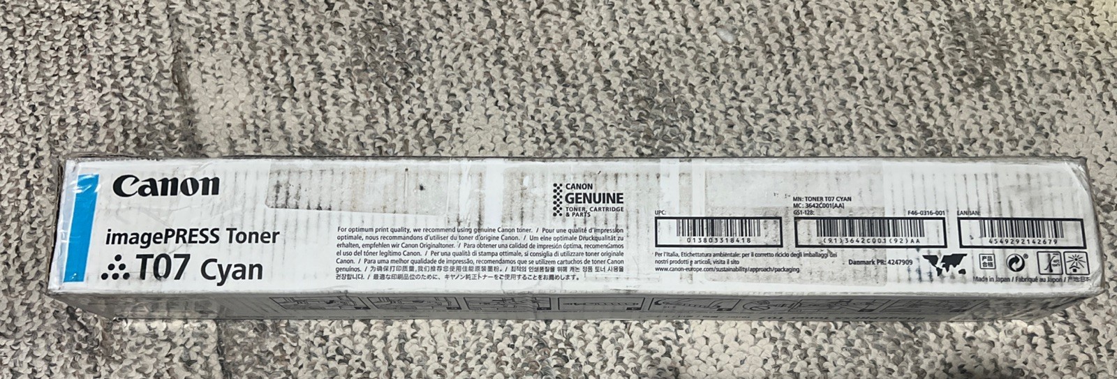Canon Image T07 Cyan Toner 3642c001