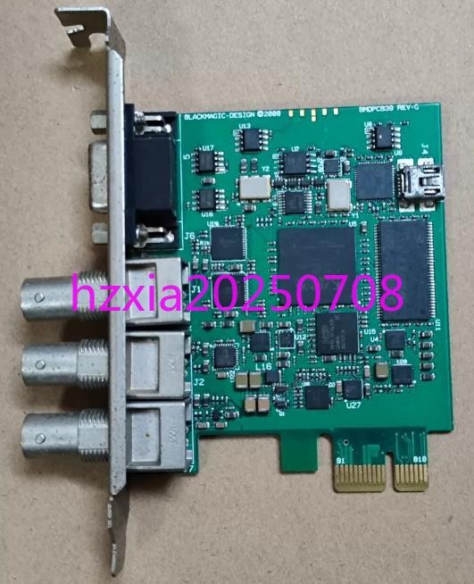 1pc used  BLACKMAGIC-DESIGN DeckLink SDI acquisition card BMDPCB39 REV-G
