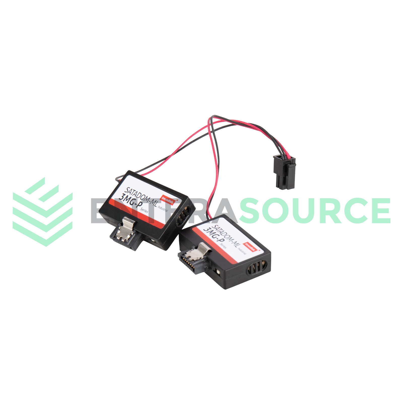 Innodisk 128GB SATADOM-ML SSDR 6G MU Internal Boot Drive | Pair + Y Power Cable