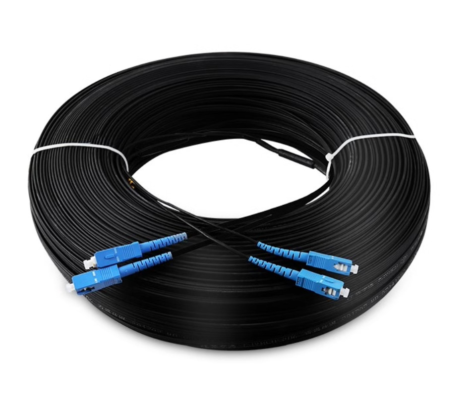 300m Fiber Optic Cable Jumper Outdoor SC Duplex FTTH Drop Patch Cord SC - SC