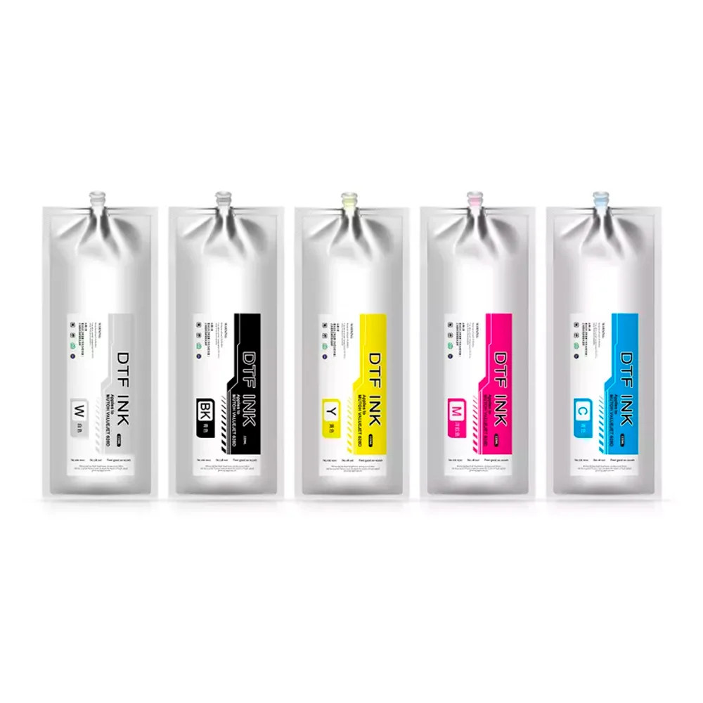 1000ml DTF Ink Compatible Ink Bag For MUTOH VALUEJET 628D Printer 5 Colors