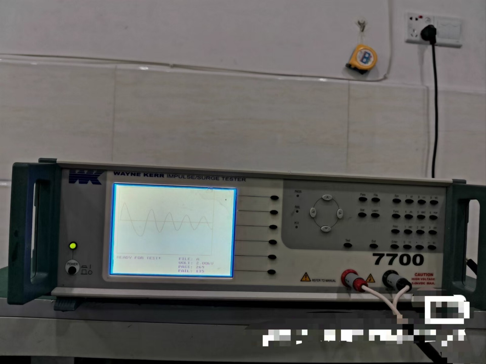 1pc working used 1pc wk7700 wayne kerr 7700 by express