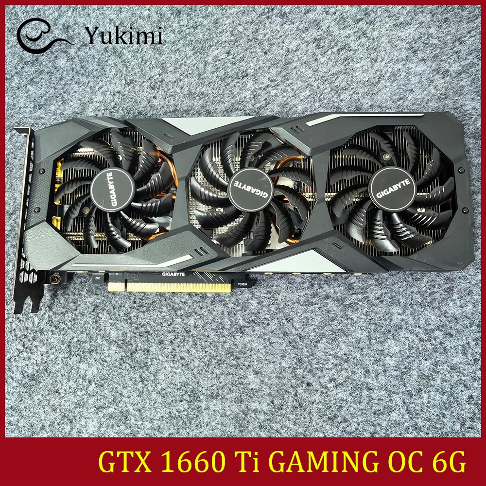 FOR GIGABYTE GTX 1660 Ti GAMING OC 6G GDDR6 192 bit ATX Video Graphics Card