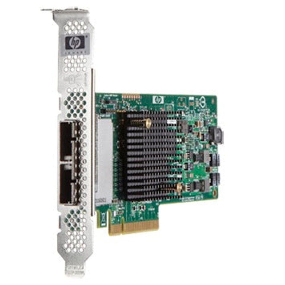 HPE 729552-B21 H221 Host Bus Adapter - 6Gb/s SAS/SATA PCIe 3.0 2x4 Ports, Tall