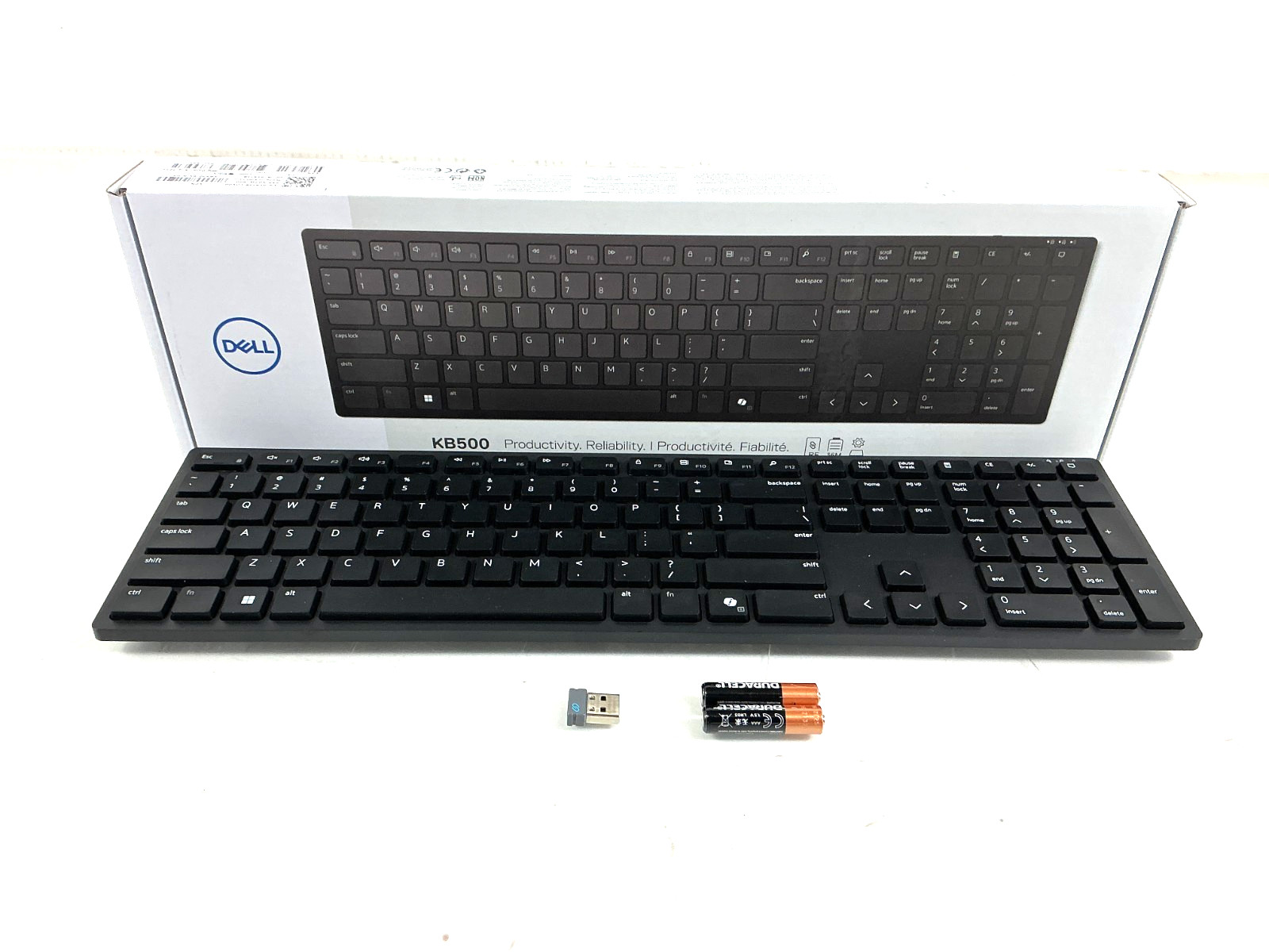 Dell KB500 Wireless QWERTY Keyboard - Black (KB500-BK-R-US)