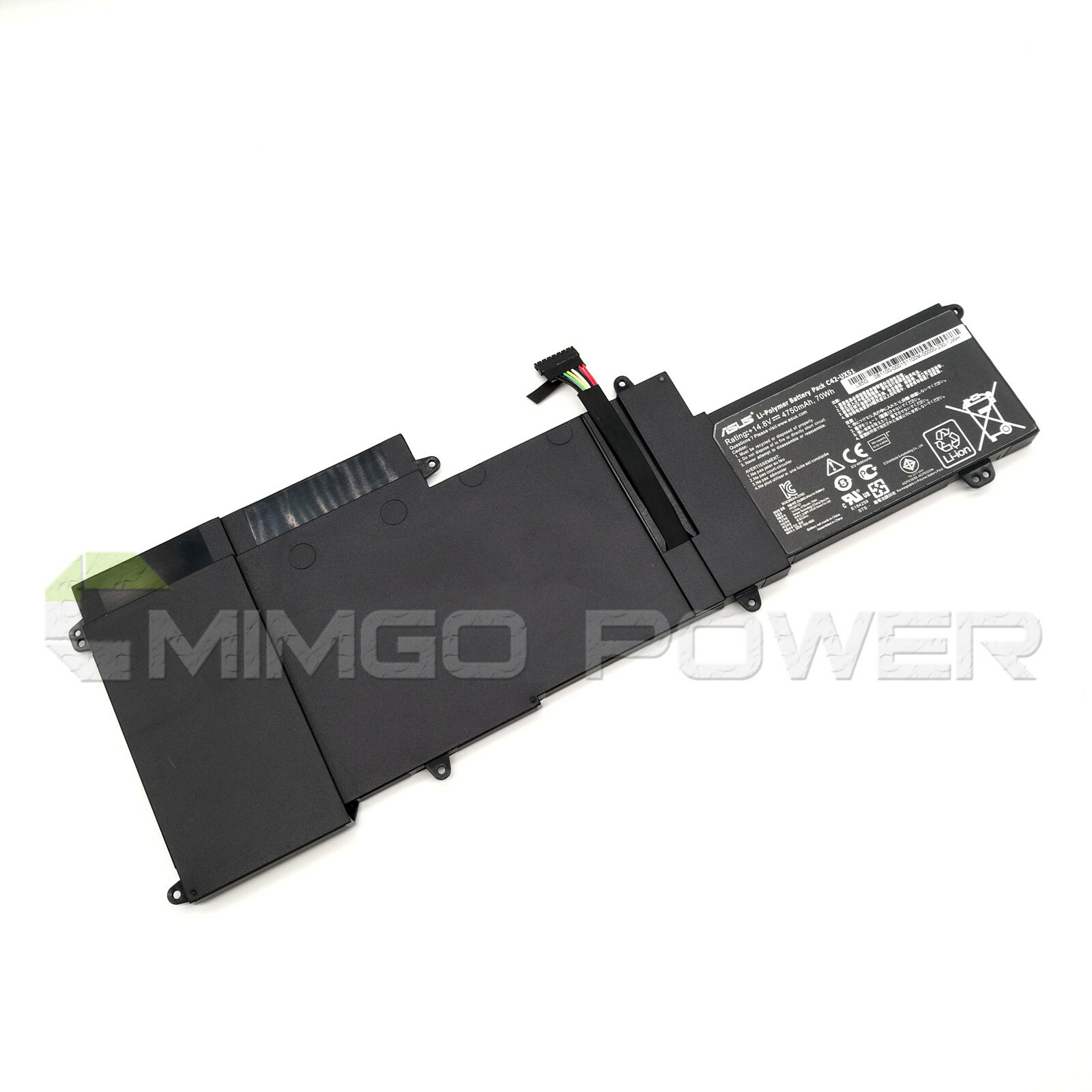 New Genuine C42-UX51 70Wh Battery for Asus Zenbook UX51 UX51VZ UX51VZA U500VZ