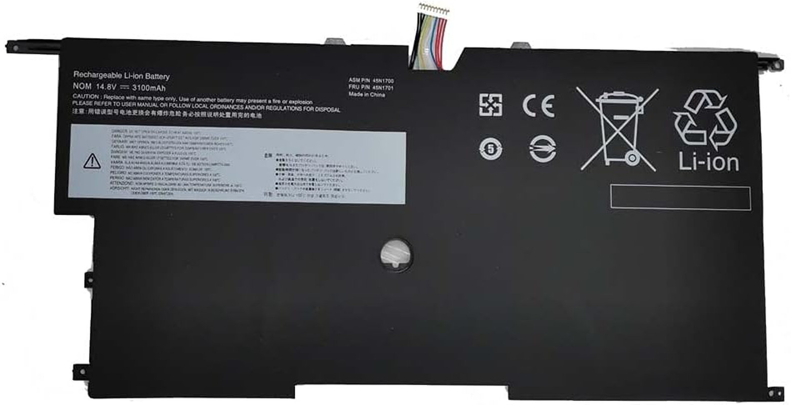 45N1701  Battery Compatible with Lenovo Thinkpad New X1 Carbon 14 45N1700 45N170