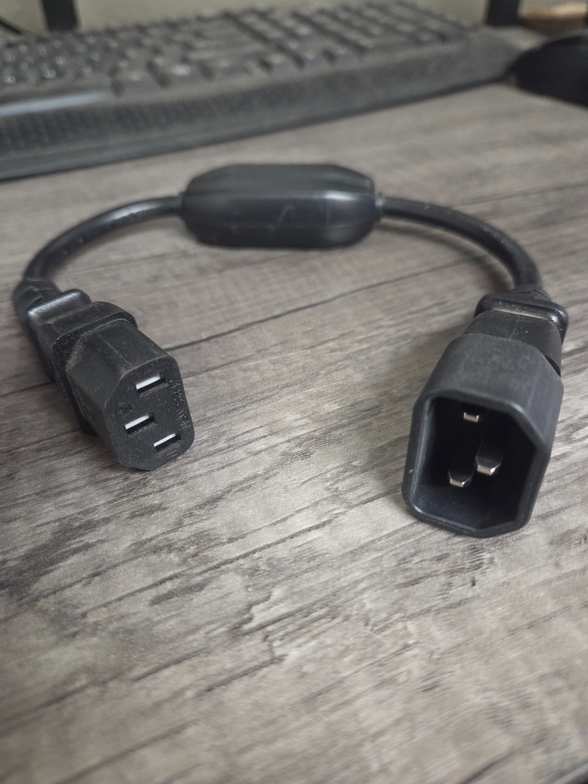 10X   C14 to C13 Cables With Switch ON OFF Cable Power Cord in Bulk