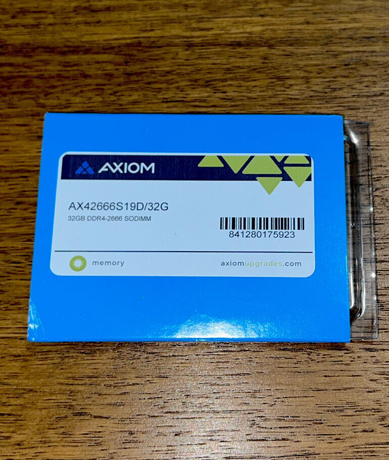 Axiom 32 GB DDR4 2666 SODIMM