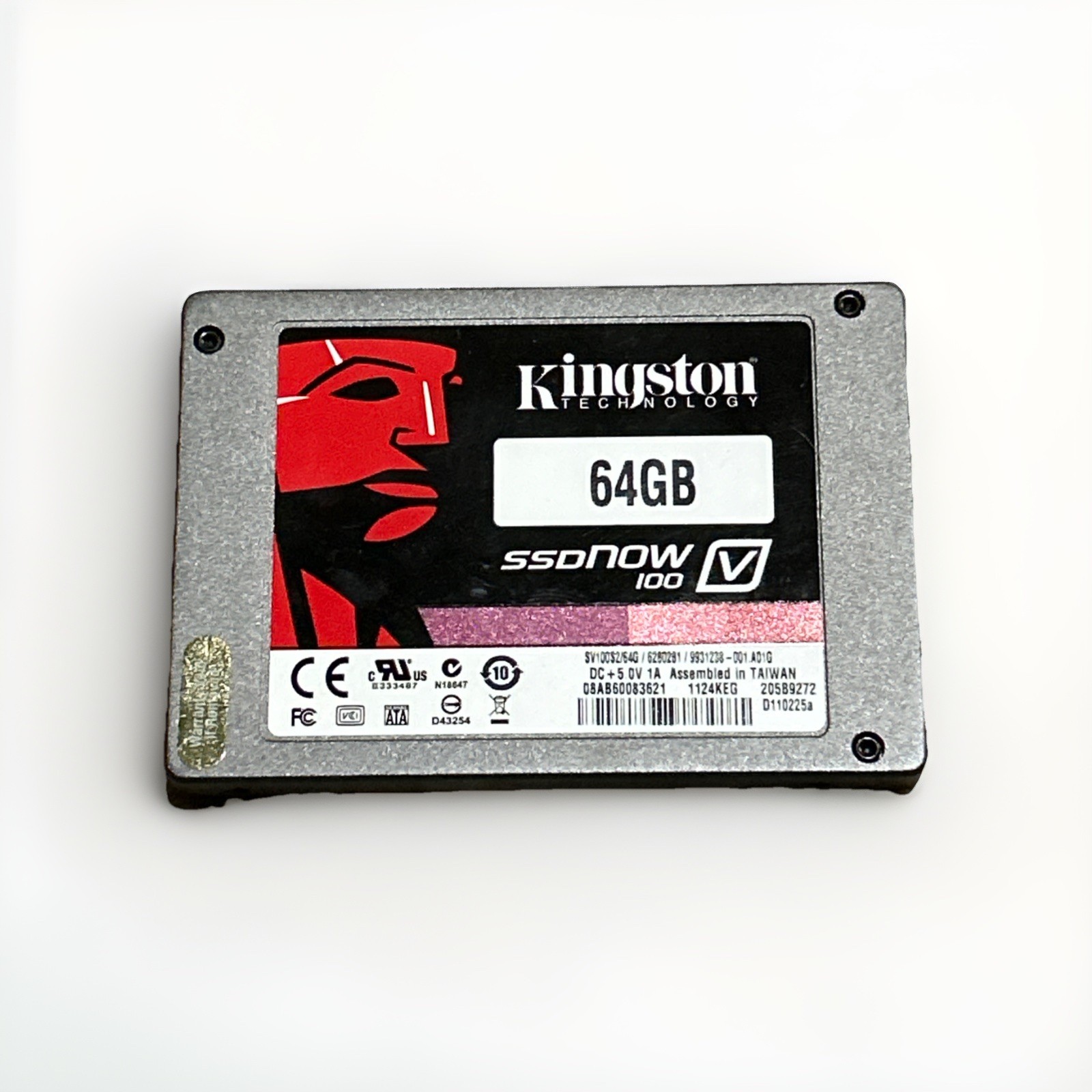 Kingston Technology SV100S2 SSDNow 100 Series 2.5" SATA III 64 GB SSD