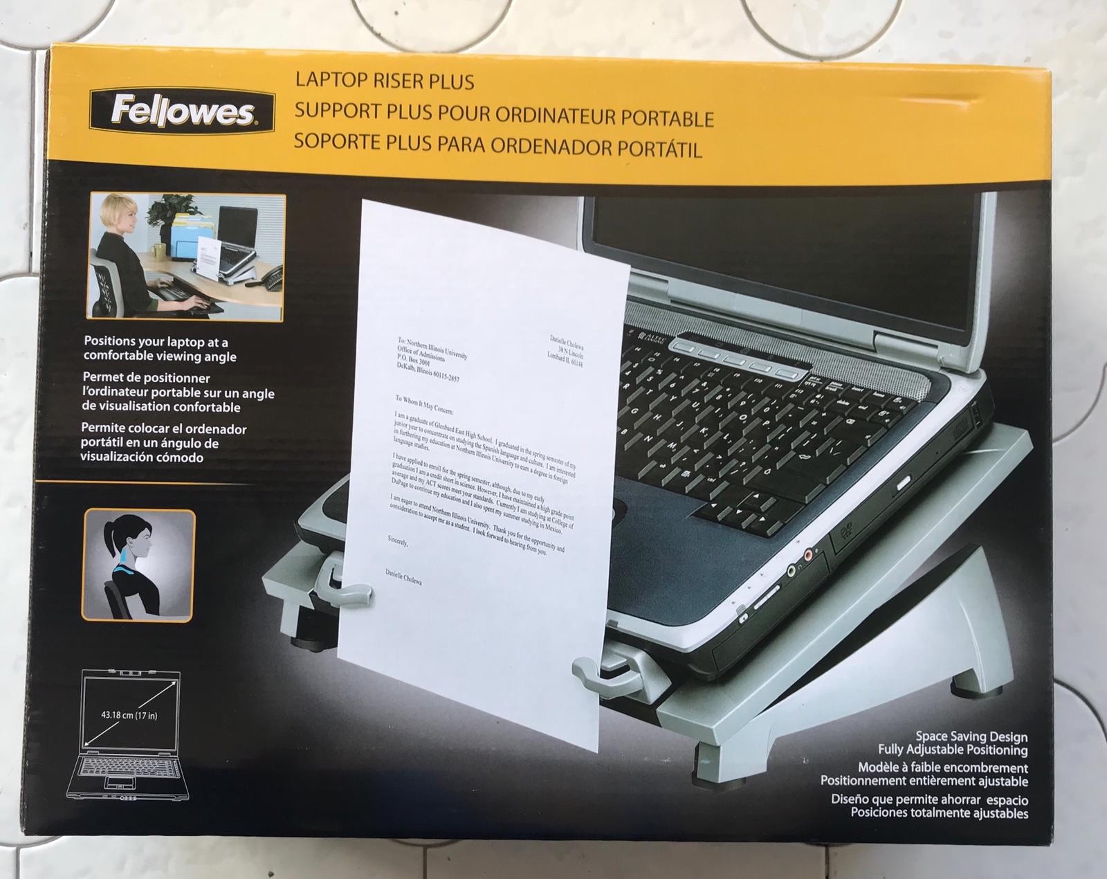 Fellowes CRC80366 Office Suites Monitor Riser Plus