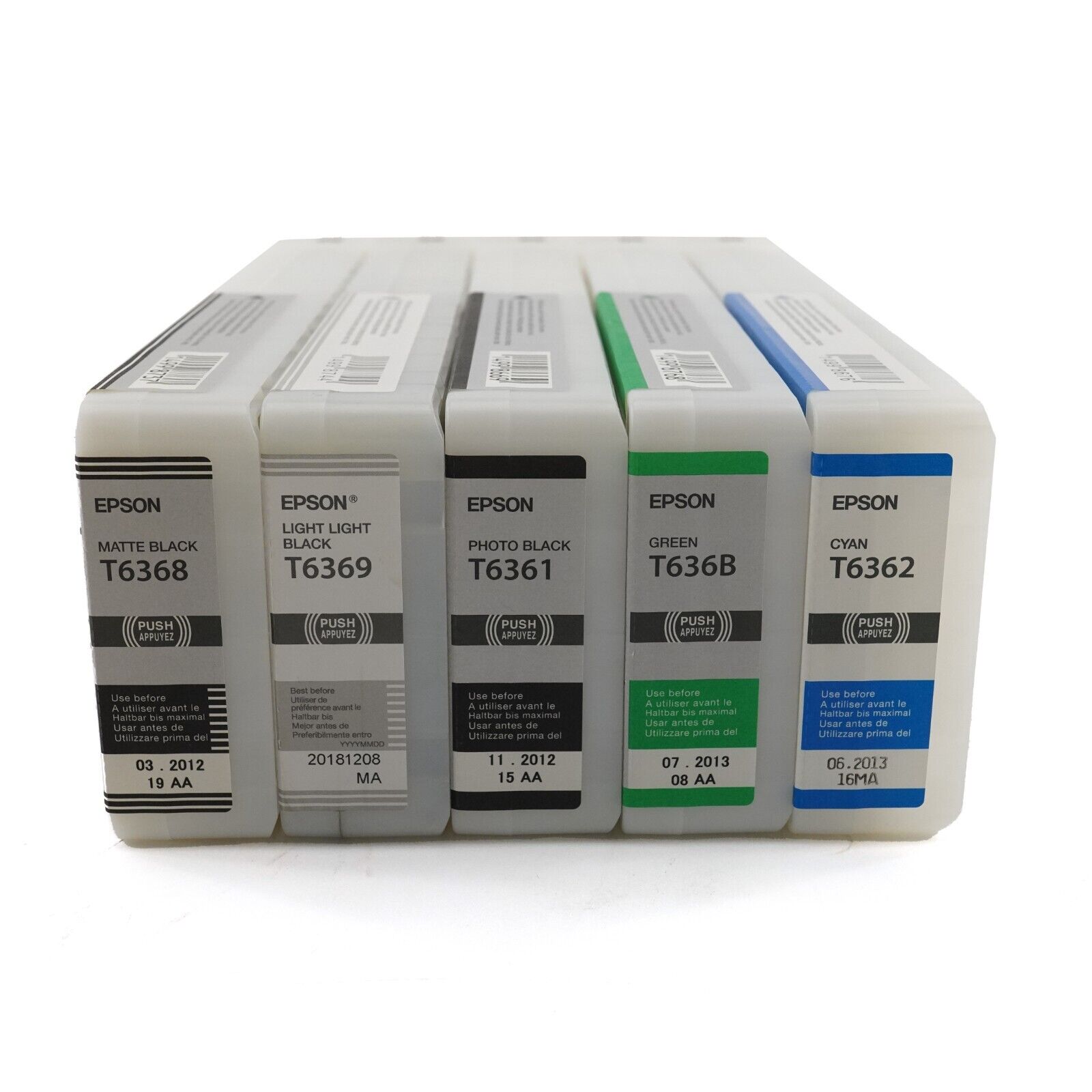 Epson Stylus Pro 9900 Ink Colors T6361/T6368/T636B/T6369/T6362 printer Used lot1