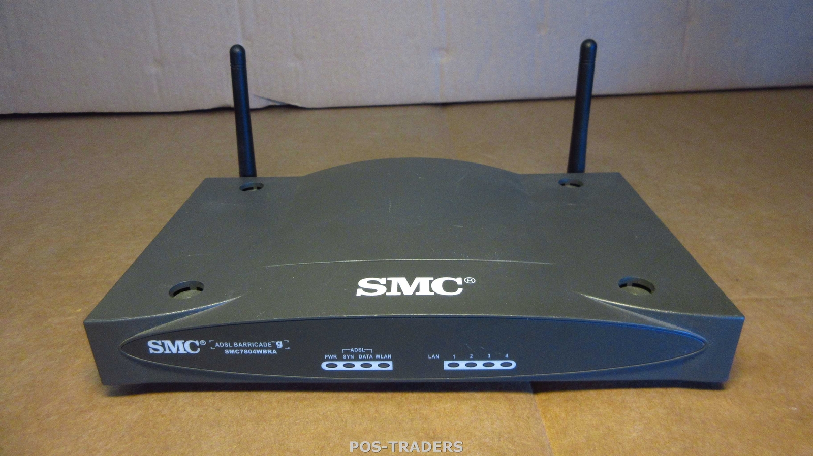 SMC Networks SMC7804WBRA Wireless ADSL Barricade g Router NO PSU - 2x ANTENNAS