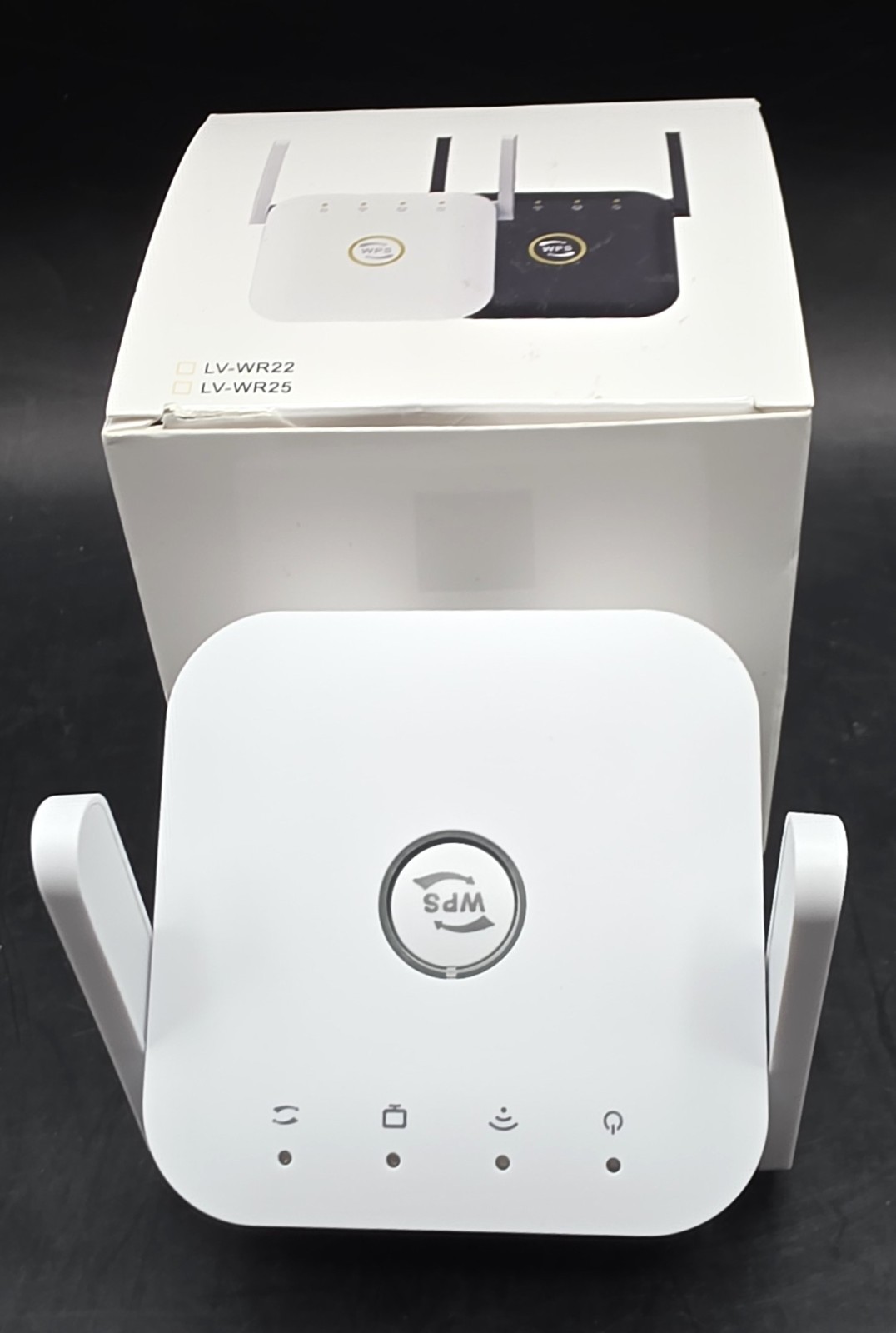 PIX-LINK Wireless-N WiFi Repeater Pro 2.4GHz Range Extender WPS w/ Box