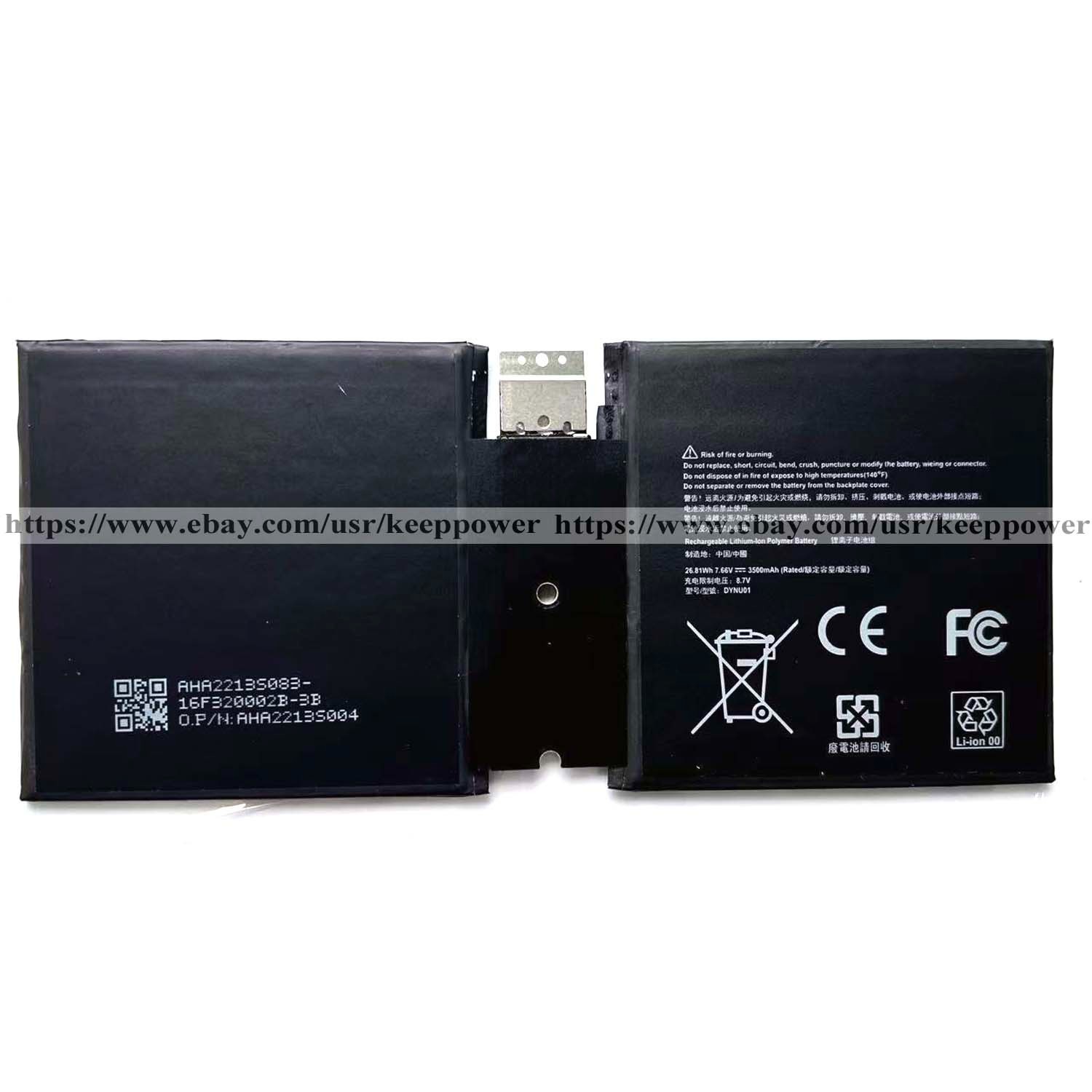 New DYNU01 Battery For Microsoft Surface Go 2 1901 1926 Tablet Mini PC G16TA047H