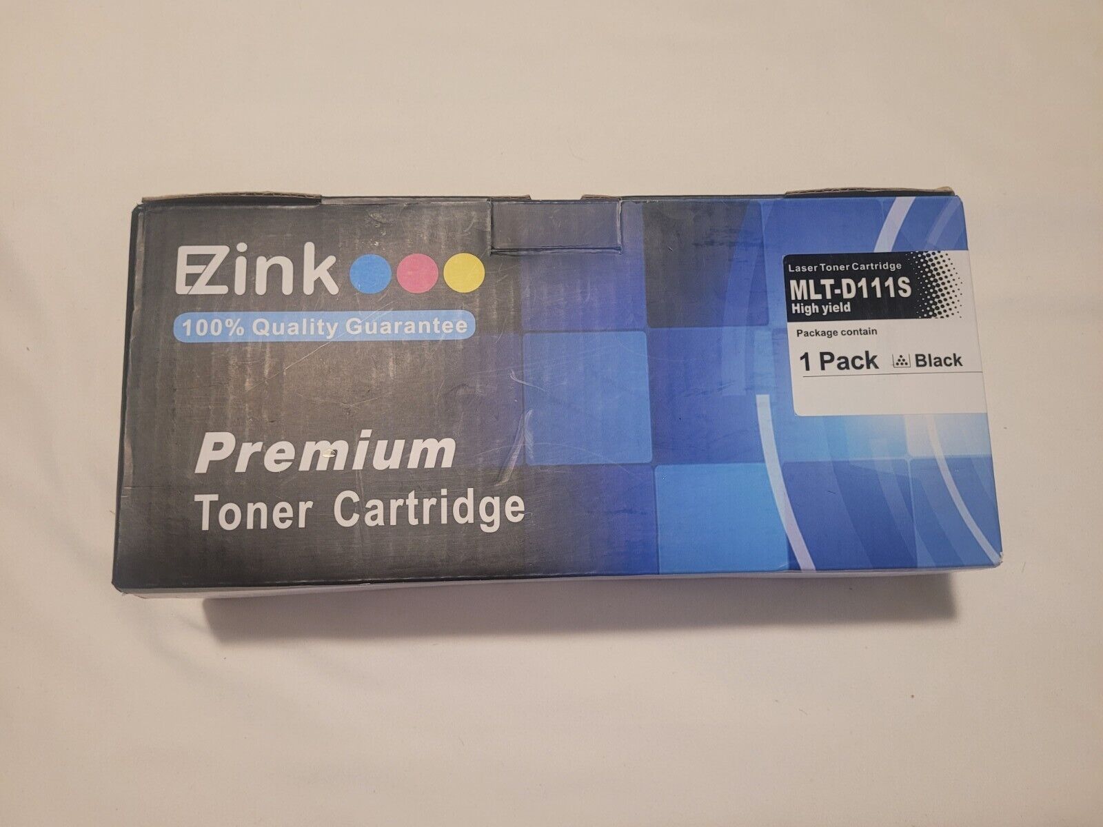 EZink Premium Toner Cartridge MLT-D111S High Yield Sealed Multicolor 