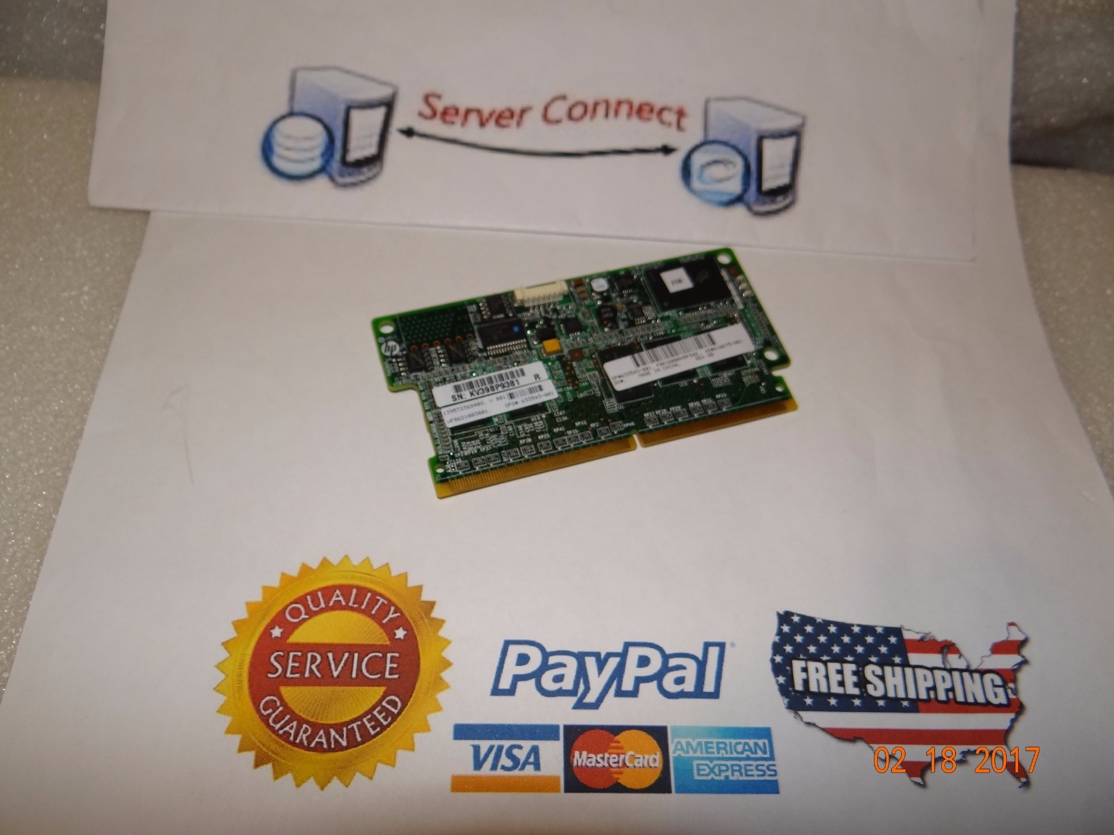 633543-001 HP G8 SERIES 2GB P-SERIES SMART ARRAY FBWC memory  610675-001