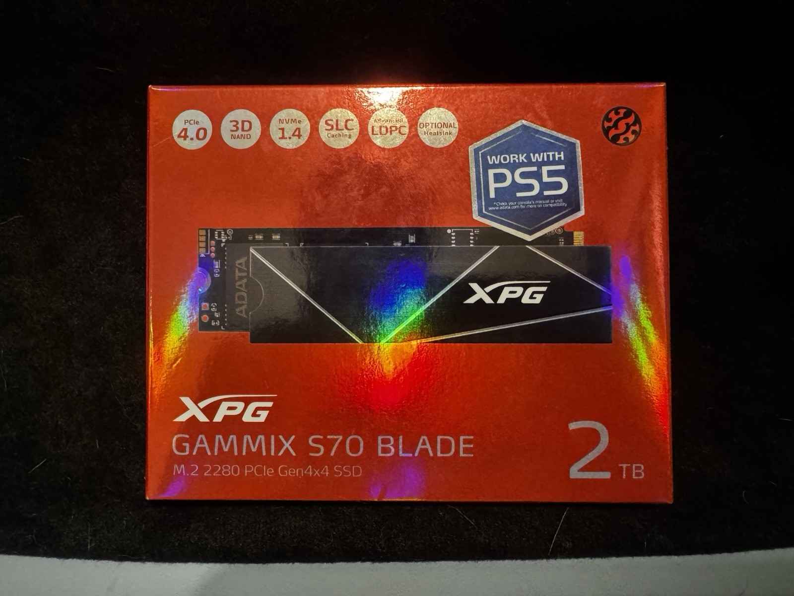 ADATA XPG GAMMIX S70 Blade PCIe 4 (PS5 Ready) - 2TB SSD
