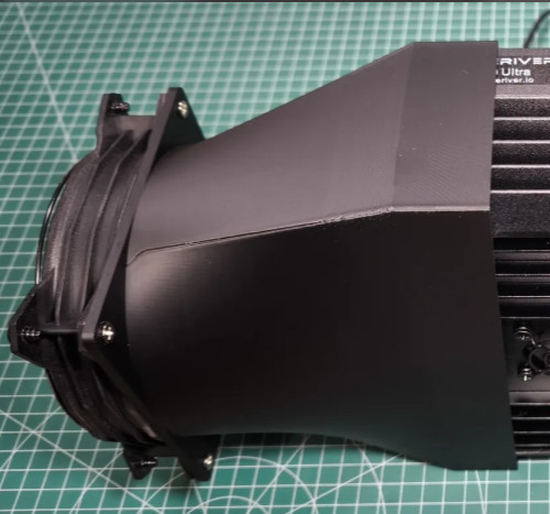 IceRiver AE0/AL0/RX0/KS0 Pro Ultra Fan Shroud 120mm Made from Heat Resistant ABS