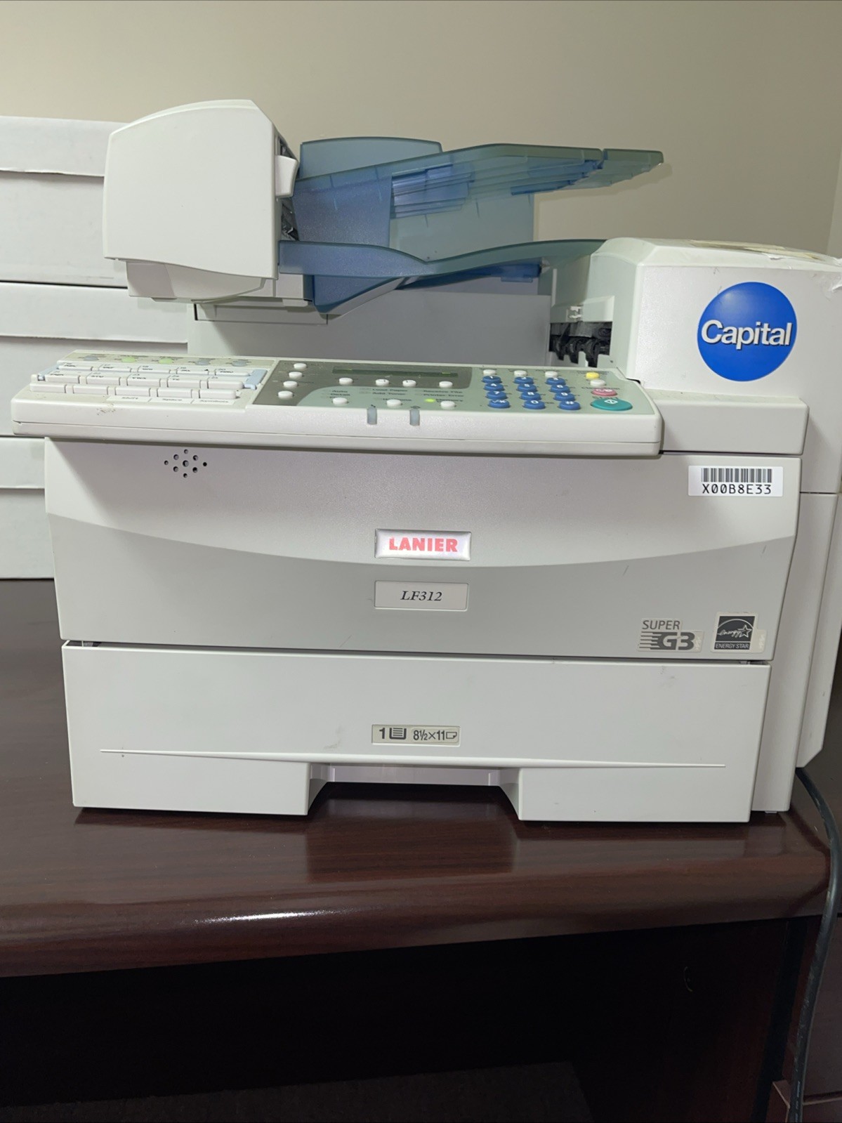Lanier LR312 Multifunction Printer Copier Fax Machine VINTAGE RARE WORKING