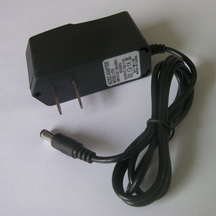 New 12V 1000mA 1A AC DC Adapter 5.5mm X 2.5mm Charger Power Supply Cord 12W