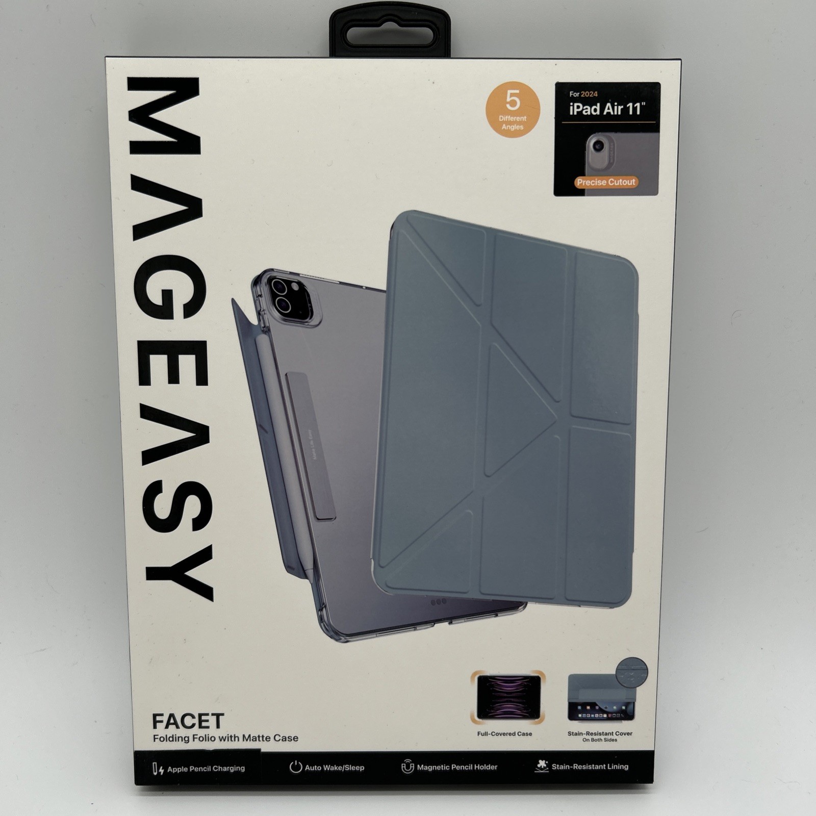 MAGEASY Facet Case For Apple iPad Air 11" (2024) - Exquisite Blue