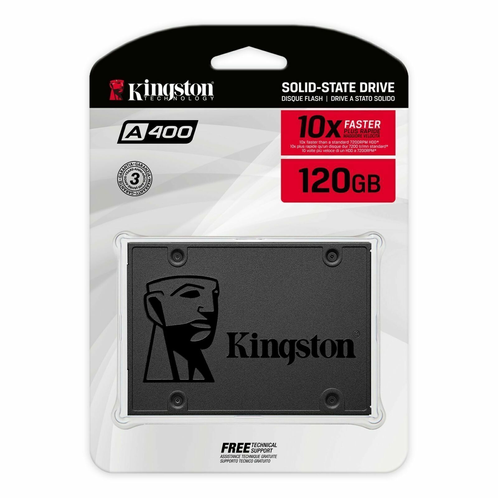 Kingston 2.5 in A400 SSD 120GB 240GB 480GB SATA III Solid State Drive for Laptop
