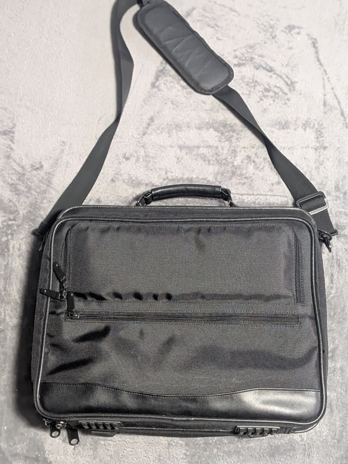 Vintage SafePORT Protection Systems Laptop Carrying Bag Black