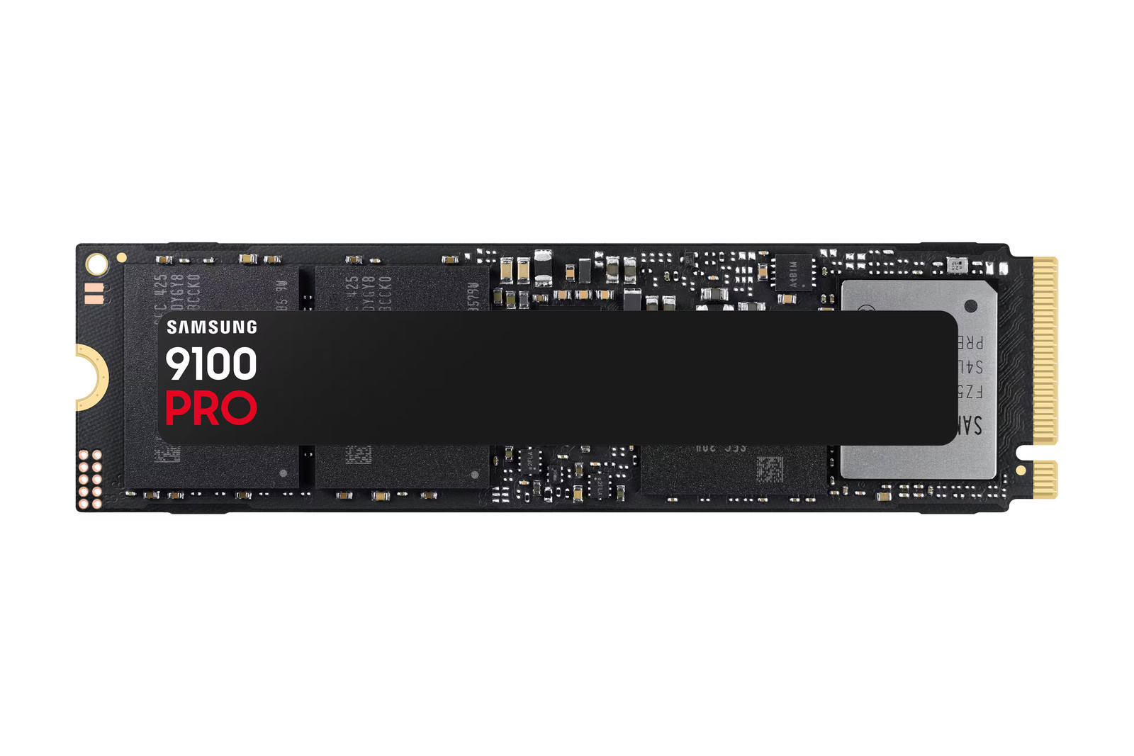 Samsung - 9100 PRO 4TB Internal SSD PCIe Gen 5x4 NVMe, Speeds Up to 14800 MB/s